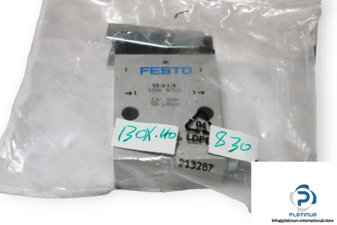 Festo VS-3-1/8 — Solenoid & Directional Valves (image 3)