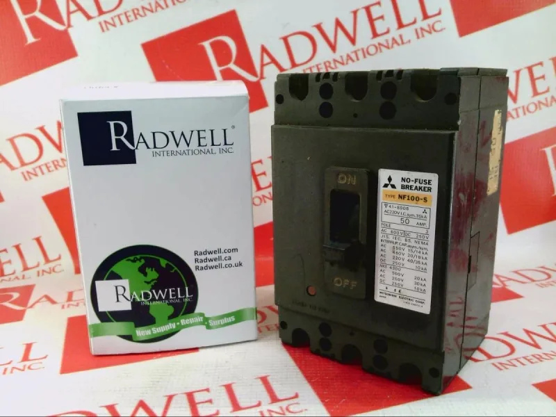 Mitsubishi Electric NF100-S-3P-50A — Molded Case Circuit Breakers (MCCB) (image 2)