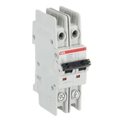 ABB SU202MR-K15 — 2-Pole MCB (DIN Rail) (image 2)