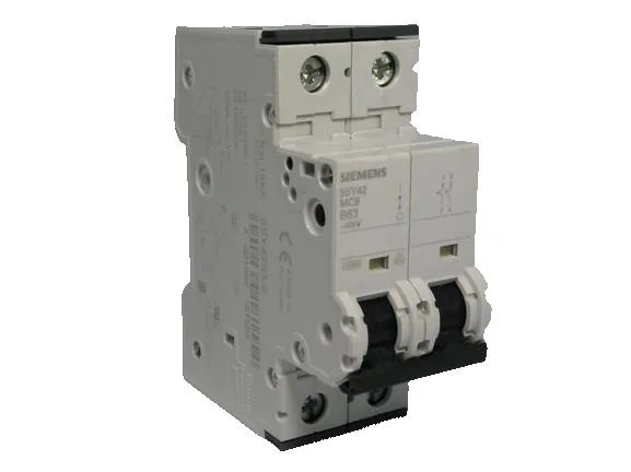 Siemens 5SY4263-6 — 2-Pole MCB (DIN Rail) (image 3)