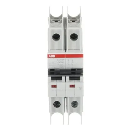 ABB SU202M-C25 — 2-Pole MCB (DIN Rail) (image 3)