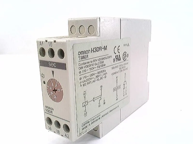 Omron H3DR-M-AC110-120-10S — Electronic Timers & Counters