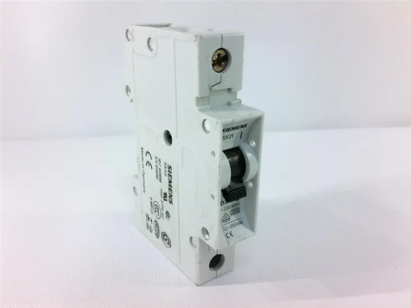 Siemens 5SX2103-8 — 1-Pole MCB (DIN Rail) (image 3)
