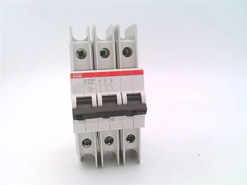 ABB SU203M-K15 — 3-Pole MCB (DIN Rail) (image 3)