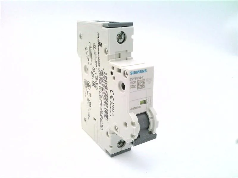 Siemens 5SY6132-7 — 1-Pole MCB (DIN Rail) (image 2)