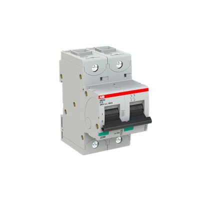 ABB S802U-K15 — 2-Pole MCB (DIN Rail) (image 2)